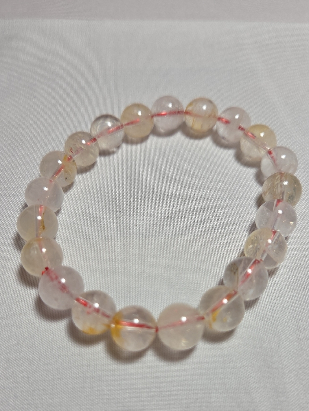 New Golden Healer Quartz Bracelet 10mm Beads